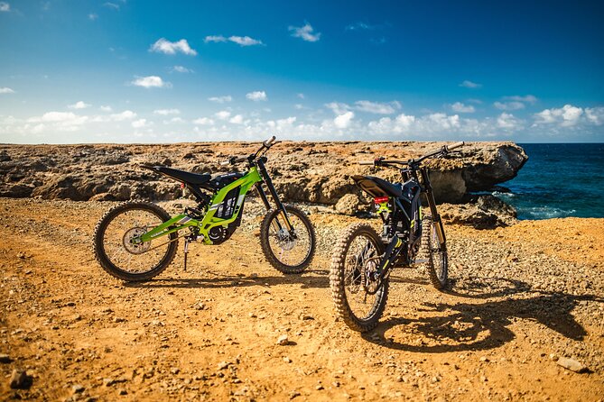 Epic Off-Road Surron Electric Bike Tour in Aruba - Tripod Bridge and Blackstone Beach