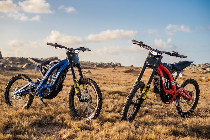 Epic Off-Road Surron Electric Bike Tour in Aruba - Natural Bridge and the Baby Natural Bridge