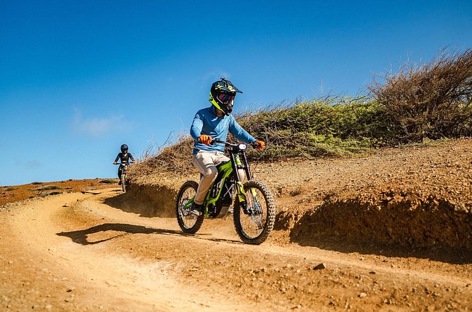 Epic Off-Road Surron Electric Bike Tour in Aruba - Bushiribana Gold Mill Ruins and Aruba’s past