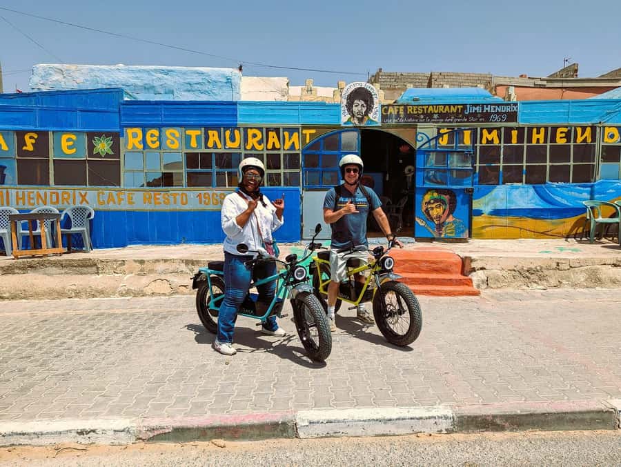 Essaouira: Area Highlights Guided E-Bike Tour - Starting near Bab Sbaa with a simple bike lesson