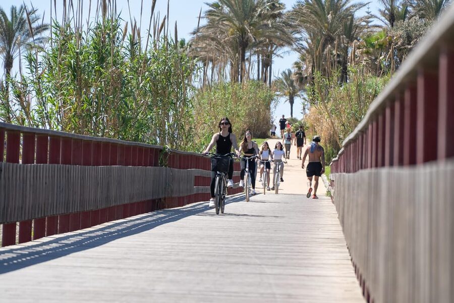 Estepona best kept secrets: City bike guided tour - A route that mixes culture and everyday life