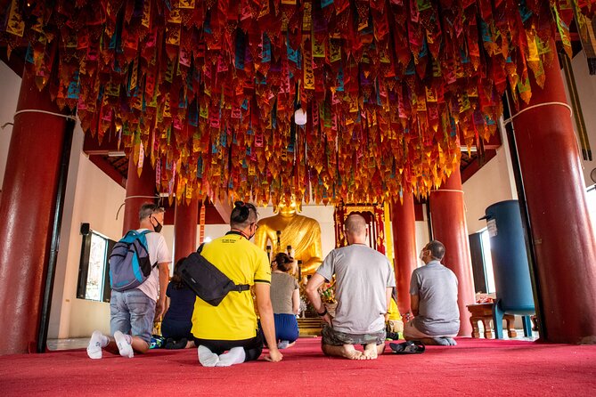 Experience The Real Chiang Mai by Bike - Temples, including a stop at the Silver Temple