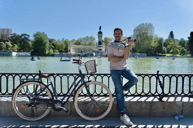 Explore Madrid by bike taking photos with Benja - San Miguel Market and the optional tapas stop
