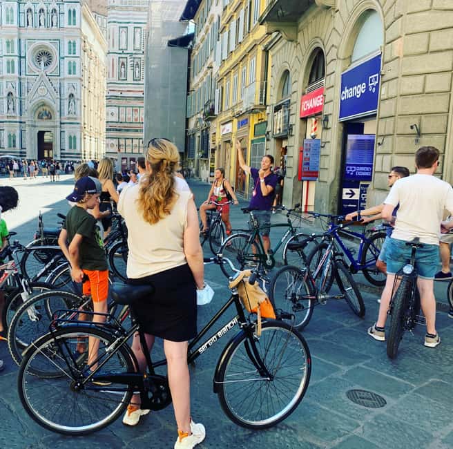 Florence Bike Tour & Sunset & Piazzale Michelangelo - Guides, audio support, and the feel of the tour