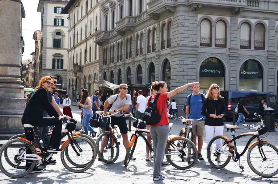 Florence: City Highlights Bike Tour - Ponte Vecchio and the Uffizi Area
