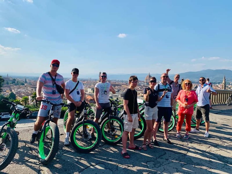 Florence: Guided E-Bike Tour to Piazzale Michelangelo - Renaissance Florence on two wheels