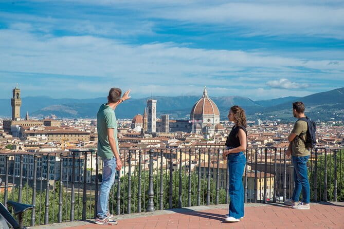 Florence Hills E-Bike Tour with Gelato Tasting - Piazzale Michelangelo and the First Big View