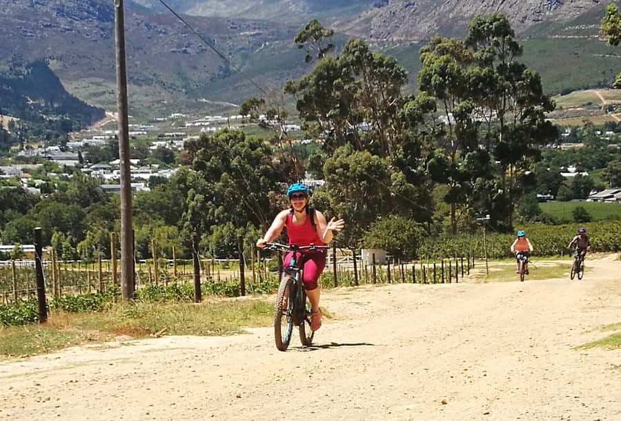 Franschhoek: E-bike Tour with Wine Tasting and Lunch - Crossing Helshoogte Pass by bike