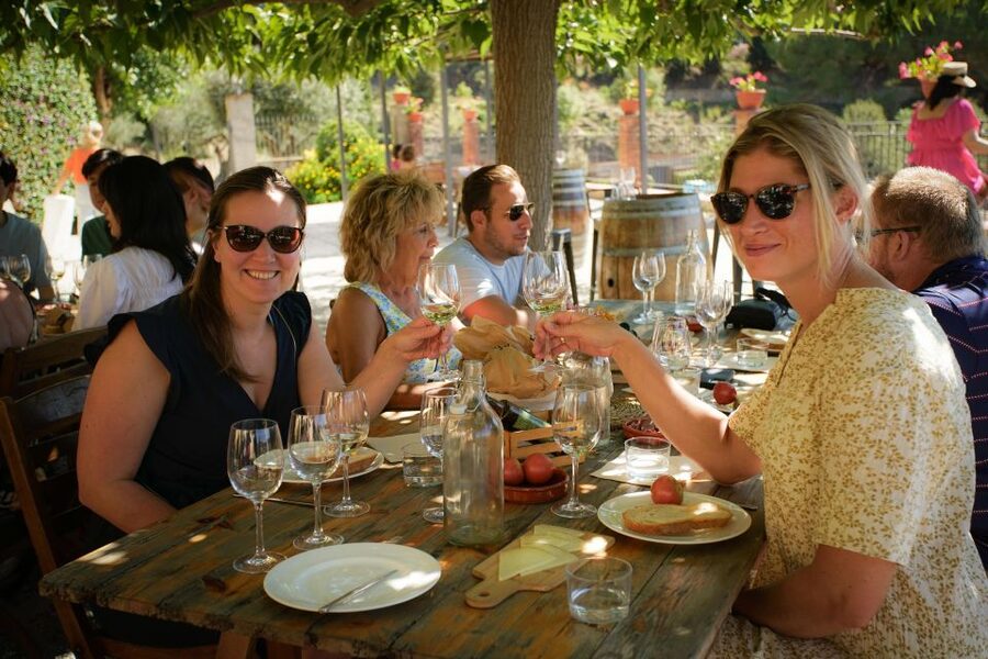 From Barcelona: E-Bike and Sailing Tour with Wine Tastings - Timing, guides, and group size