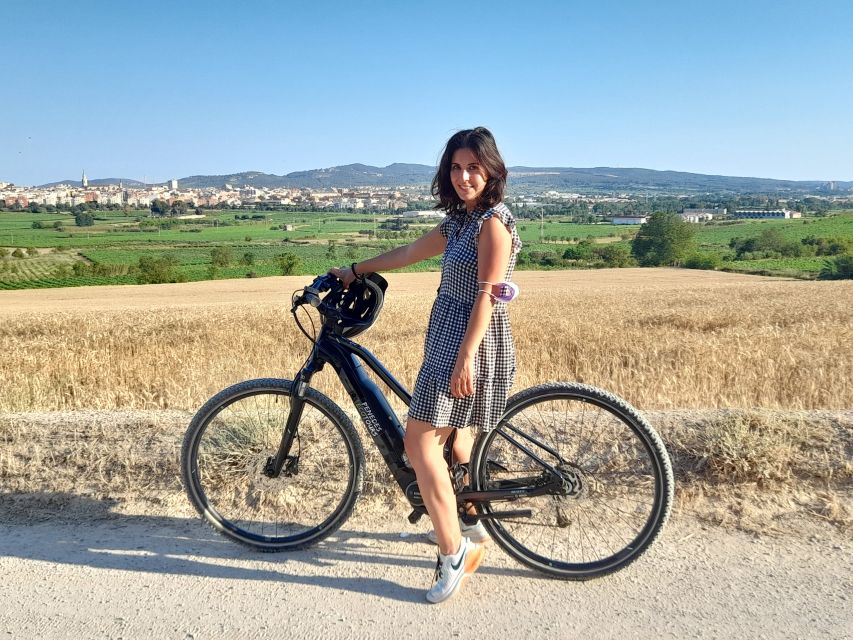 From Barcelona: Penedès E-Bike Tour with 2 Winery Visits - The first family winery and natural wine tasting