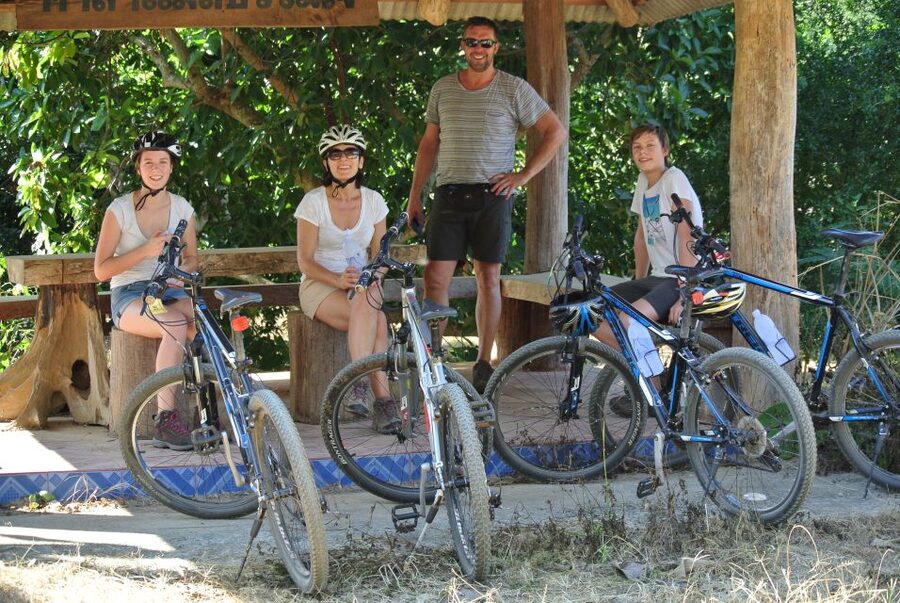 From Chiang Mai: Mae Taeng Valley and Waterfalls Cycle Tour - Cycling 20 to 25 kilometers through farms and villages