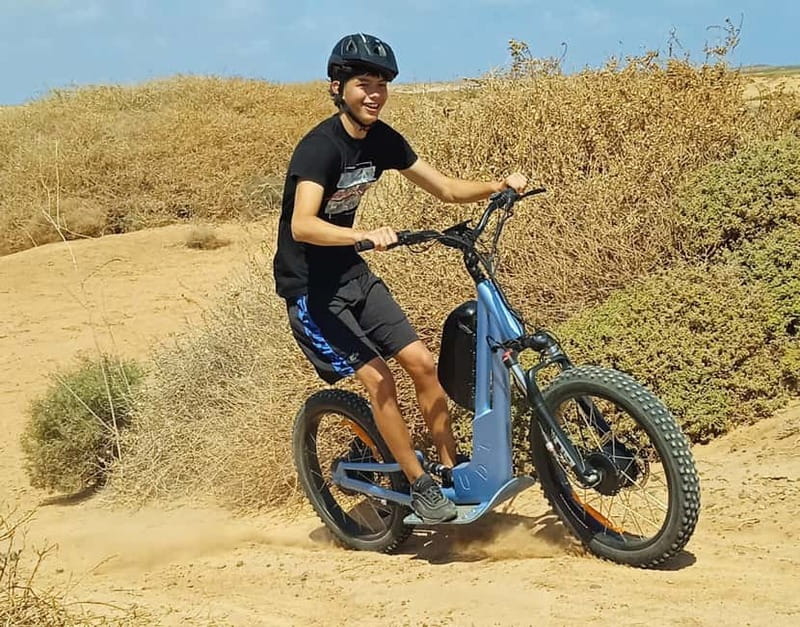 From Corralejo: Fuerteventura Guided E-Bike/E-scooter Tour - What the $65 price buys you