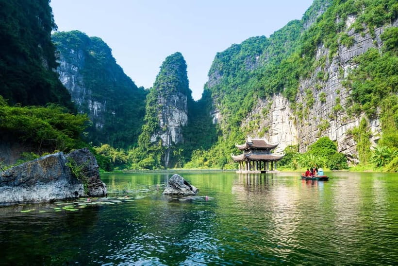 From Hanoi: Ninh Binh Trip with Cycling & Buffet Lunch - Cycling through the village roads