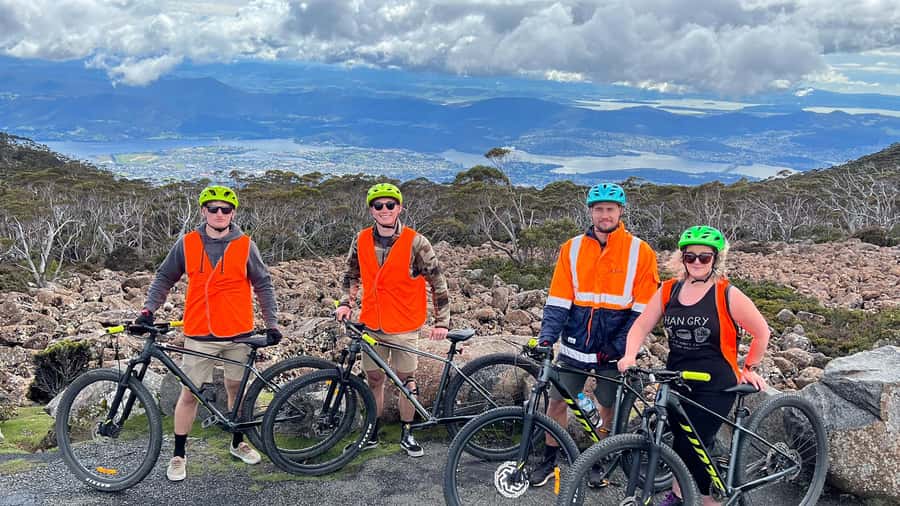 From Hobart: Mt Wellington Summit & Rainforest Bike Tour - Eleven kilometres through rainforest and history