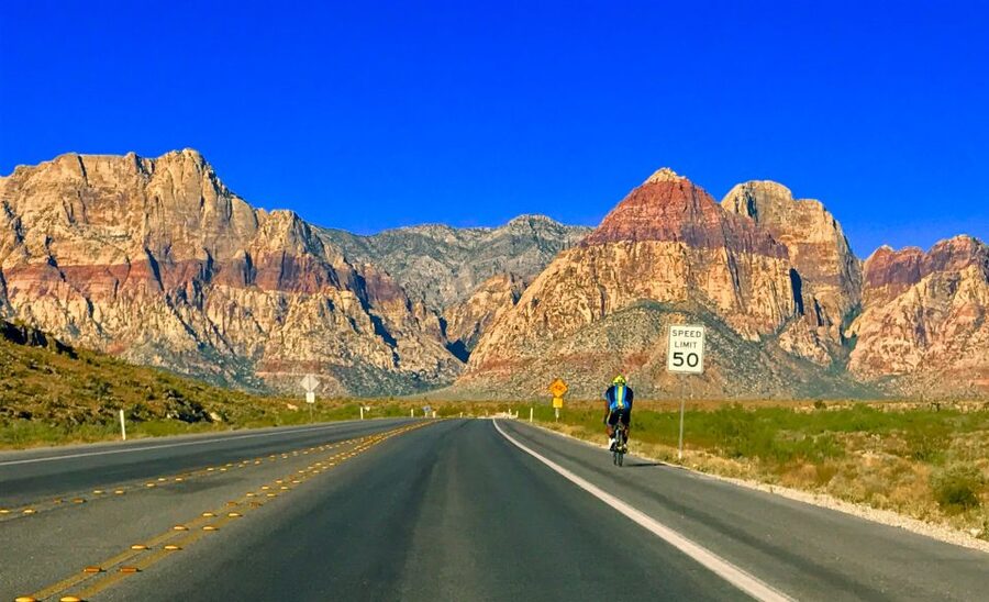 From Las Vegas: Red Rock Canyon Electric Bike Hire - Weather, clothing, and the desert sun