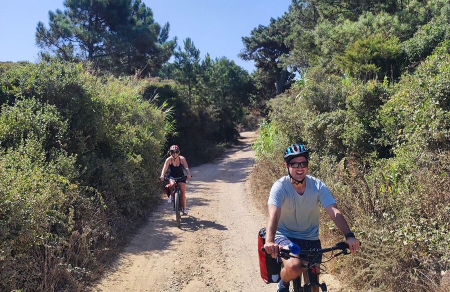 From Lisbon: Sintra and Cascais E-Bike Tour - The mountain section and Peninha Sanctuary