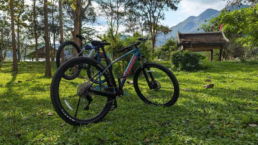 From Luang Prabang: Guided Mountain Bike Tour with Lunch - Finishing at Manifa Elephant Camp