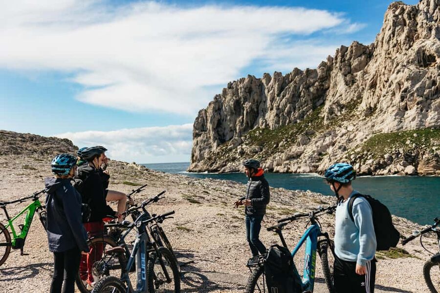 From Marseille: Guided E-Bike Tour to Calanque de Sormiou - Riding through the Calanques National Park