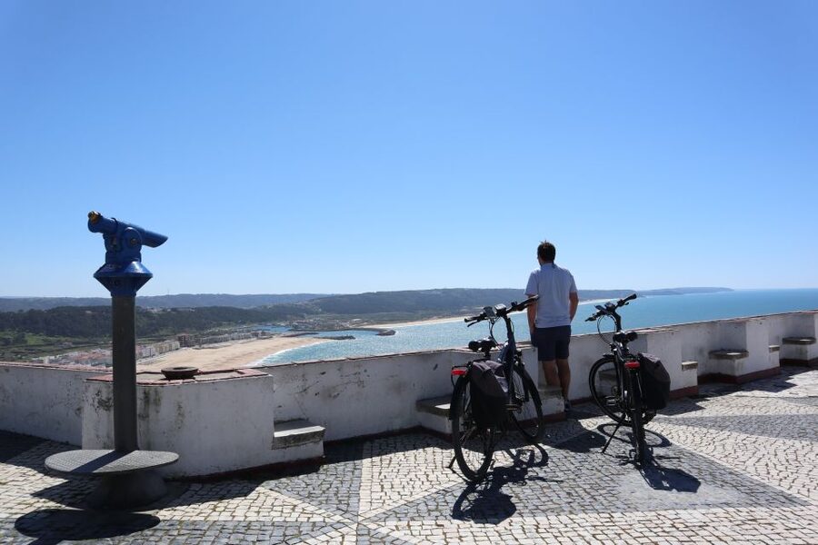 From Nazaré: Self-Guided Half-Day or Full-Day E-bike Rental - The sunset and photography factor