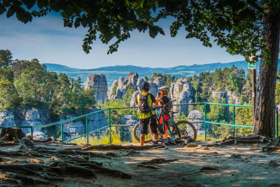 From Prague: E-Mountain Biking Trip to the Bohemian Paradise - The Hruboskalsko ridgeline