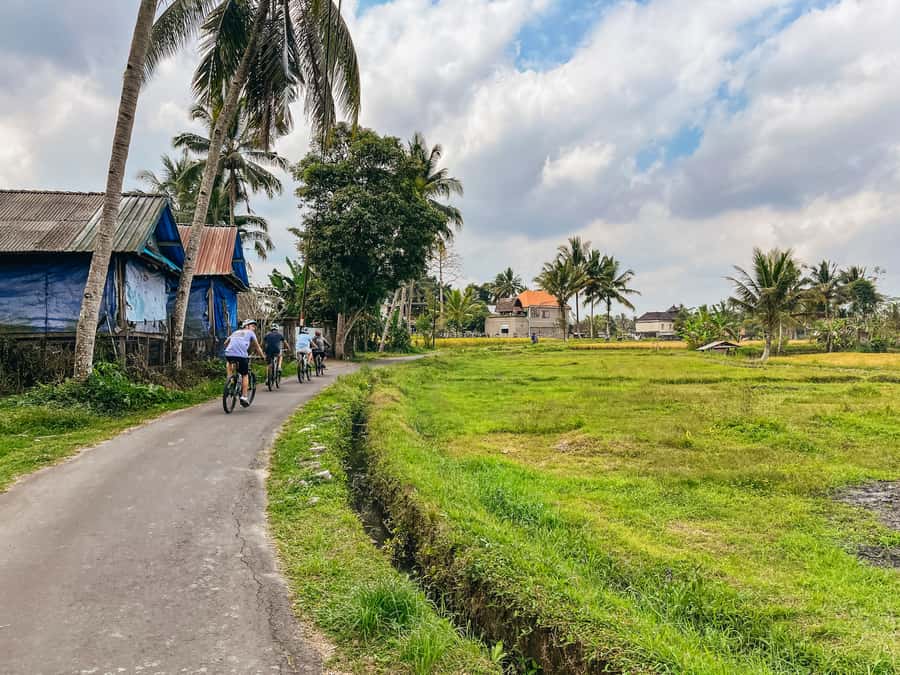 From Ubud: Downhill Bike Tour with Rice Terraces and Meal - Coffee, tea, and a light breakfast