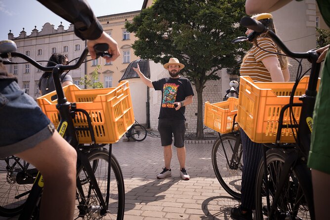 Full Bike Tour - the Old Town, Jewish Qtr & the Ghetto NEW BIKES - Main Market Square and Collegium Maius