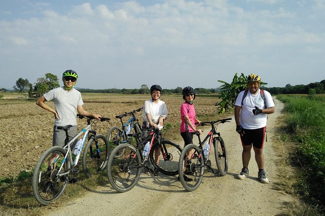 Full Day Cycling Amazing Chiangrai countryside and the White temple - Who will enjoy this day most