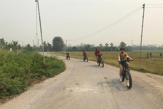 Full-day E-bike Countryside and Nam Phrae (flat-hilly, GUIDED) - Lunch, equipment, and what the price covers