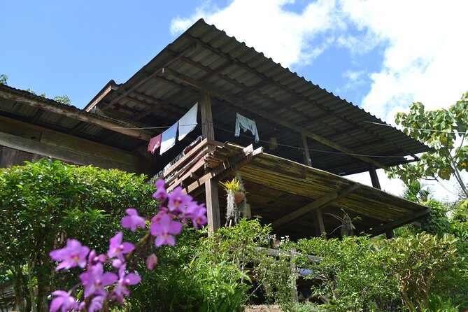 Full-Day Hike and Bike Tour from Chiang Mai - Cooling off beside a waterfall
