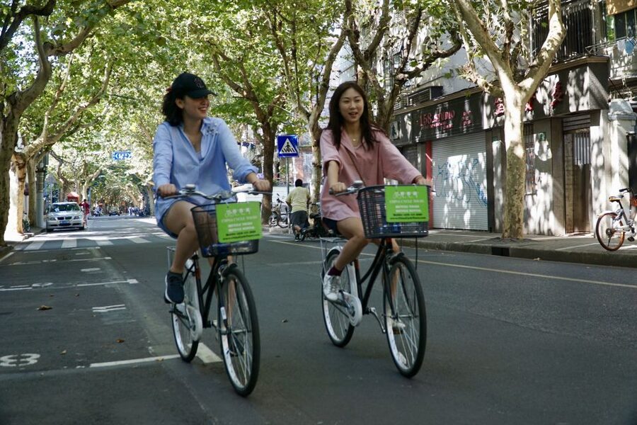 Full-Day Shanghai Classic Bike Tour - French Concession and Cite Bourgogne
