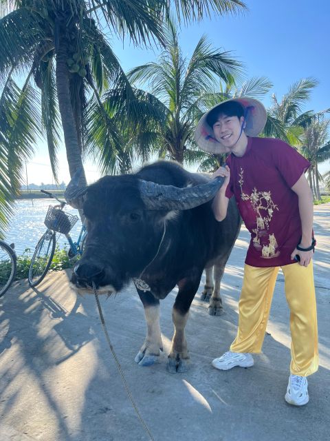 Funny day cycling, Buffalo riding and Basket boat - Who should book this outing?