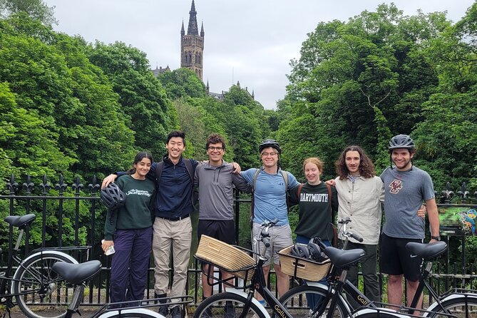 Glasgow Highlights Bike or Ebike Tour - Clydeside cranes, shipbuilding, and old Govan