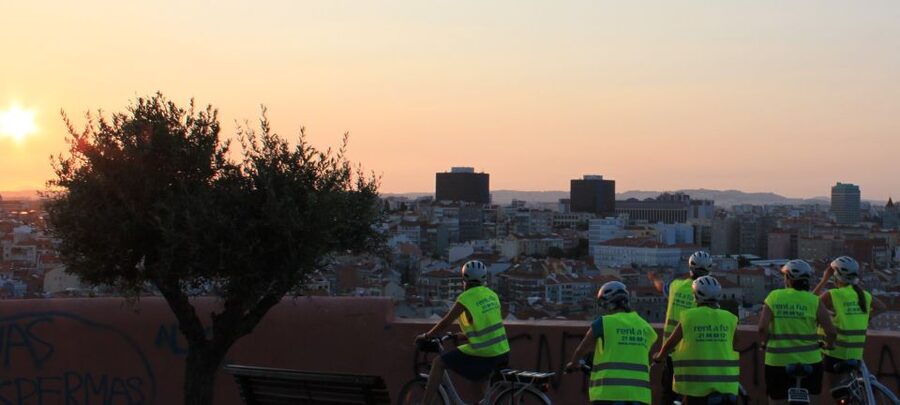 Go Lisbon by Night Electric Bike Tour - National Pantheon and the old eastern quarters