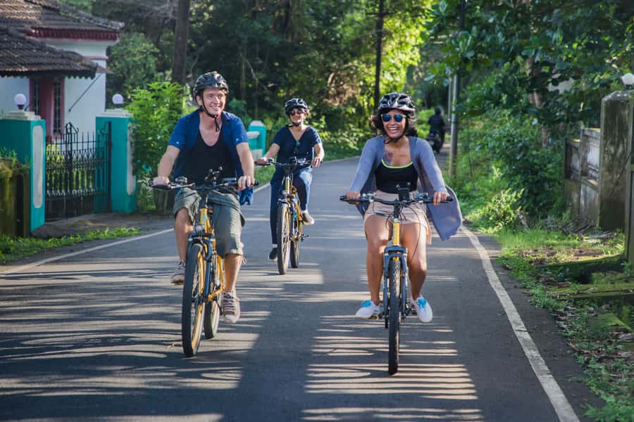 Goa: Old Goa and Divar Island E-Bike Tour with Snacks - Key points to know before you book