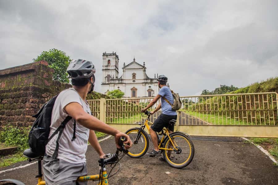 Goa: Old Goa and Divar Island E-Bike Tour with Snacks - What the $40 price really covers