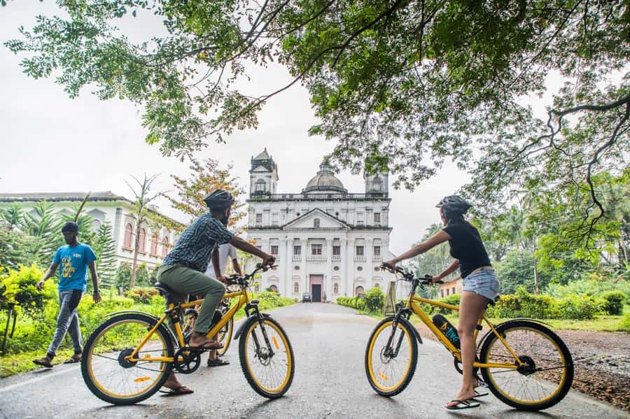 Goa: Old Goa and Divar Island E-Bike Tour with Snacks - Who should book this Goa ride?