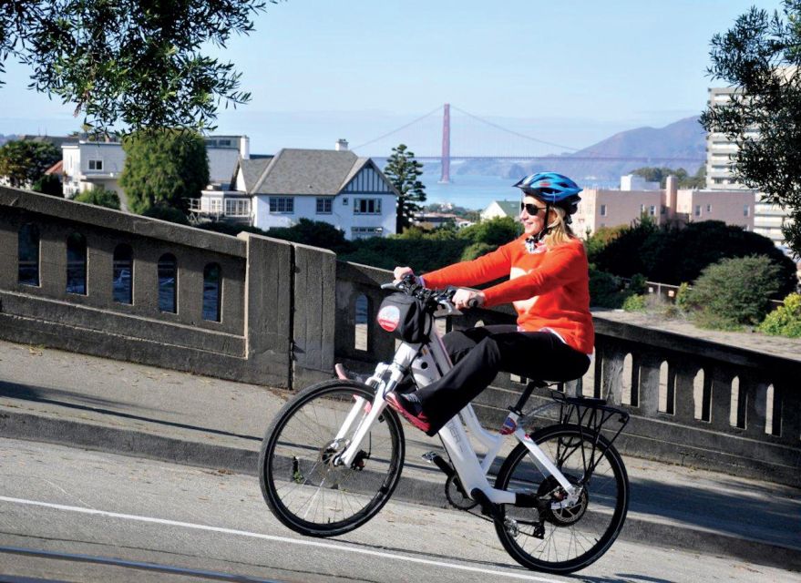 Golden Gate Bridge: Electric Bike Guided Tour to Sausalito - From Aquatic Park to Fort Mason by e-bike