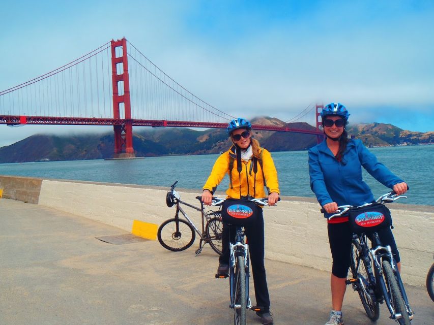 Golden Gate Bridge: Electric Bike Guided Tour to Sausalito - Returning by ferry, with the ticket separate
