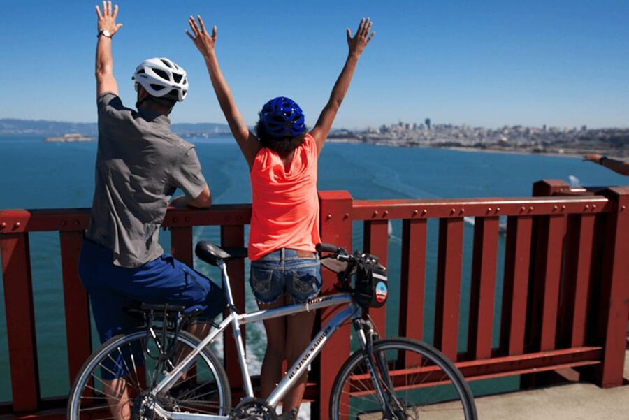 Golden Gate Bridge: Electric Bike Guided Tour to Sausalito - The Marina and Palace of Fine Arts