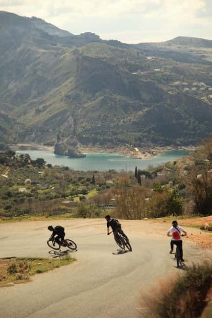 Granada: Nature, Wildlife and Authentic Villages E-bike Tour - Climbing toward Sierra Nevada views