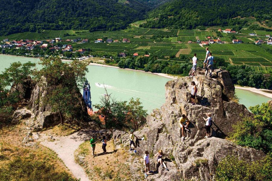 Grape Grazing: Wachau Valley Winery Biking Tour - The ride back to Krems and train home