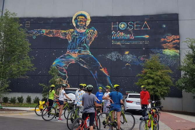 Guided Bike Tour in Atlanta with Snacks - Jackson Street Bridge and the Atlanta skyline