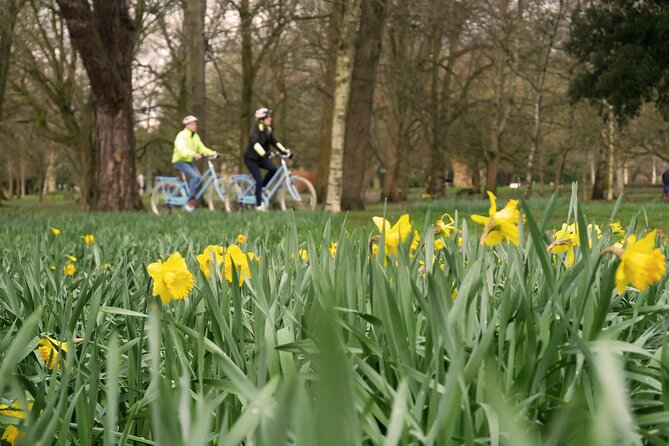 Guided Cycle Tours of Cardiff - Cycling toward Cardiff Bay Wetland Reserve