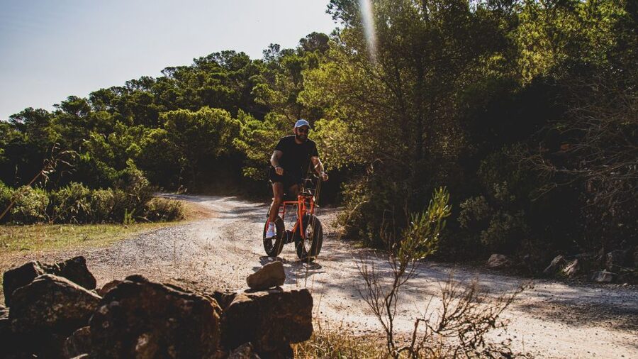 Guided E-Bike Tour Ibiza - Santa Eulalia and the historic bridge
