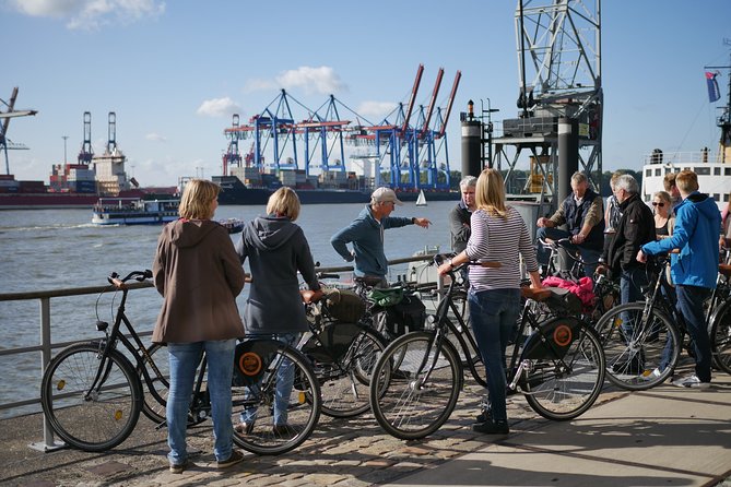 Guided Hamburg City Bike Tour - Speicherstadt and HafenCity: old brick beside new glass