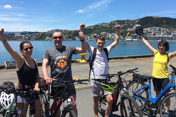 Guided Wellington Tour by Electric Bike - Starting at Queens Wharf and learning the bike