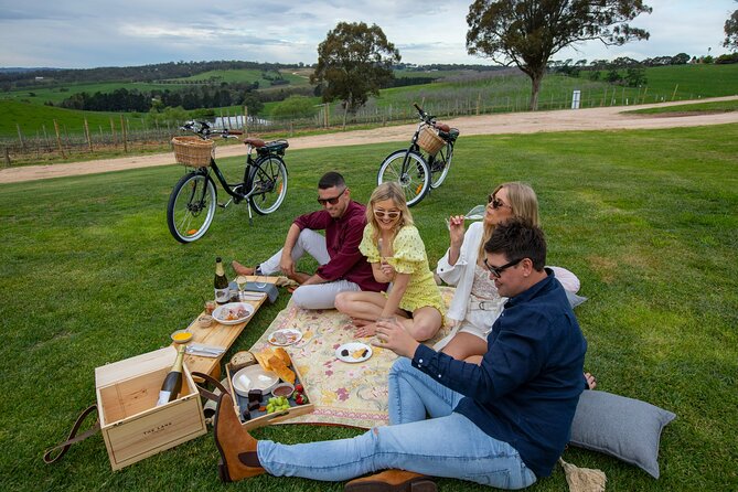 Hahndorf food and wine E-Bike Tour - Finishing with The Lane’s wine selection
