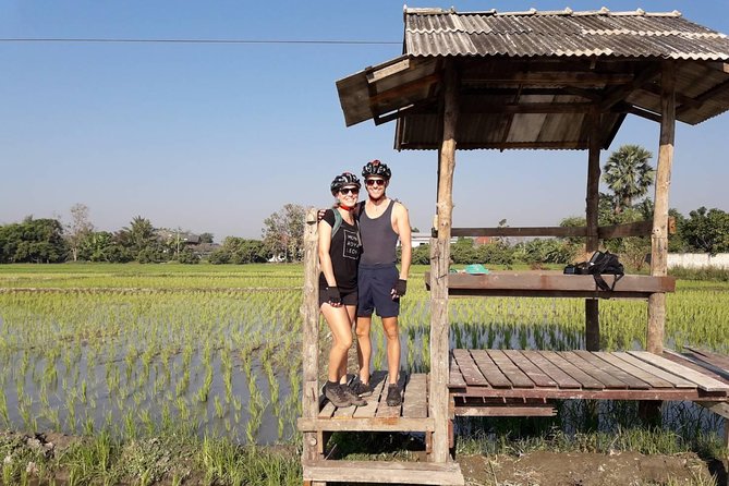 Half-day E-bike Countryside and rice paddies (flat land, GUIDED) - E-bike comfort, safety, and the one-size issue
