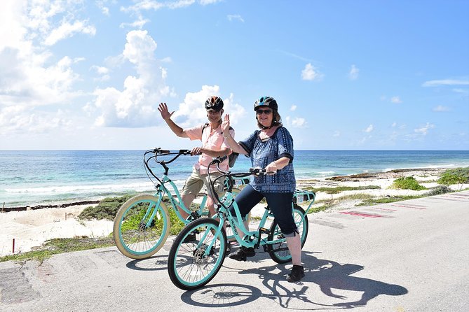Half-Day Electric Bike Tour of Cozumel's East Side With Lunch - The cab ride to the eastern shore