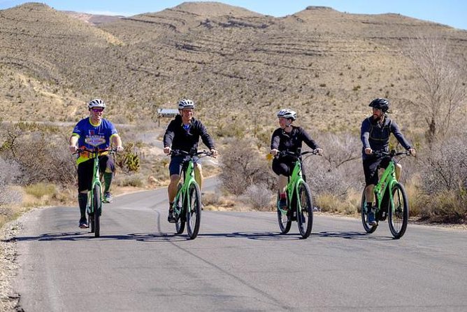 Half-Day Electric Bike Tour of Red Rock Canyon - Leaving Treasure Island for the canyon